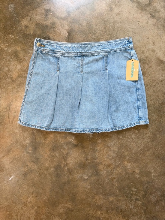 thereabouts Other - Thereabouts Girls Denim Skort Pleated Light Wash Size 16 NWT